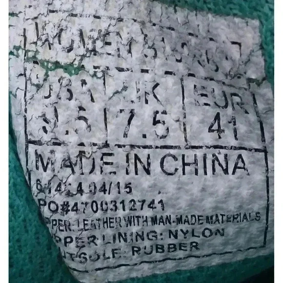 SAUCONY ESCAPE TR  Run Trail Running Hiking Shoes Gray Teal Womens Sz 9.5 - Picture 7 of 8